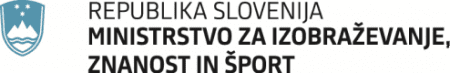 Logotip ministrsva za izobraževanje znanost in šport