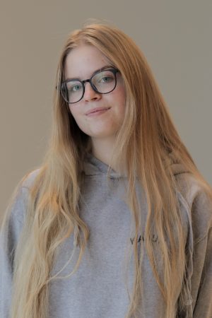 Sonja Drofenik, predsednica Dijaške skupnosti v šolskem letu 2021/2022