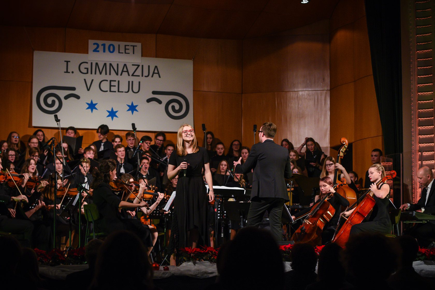 Pevci Pevci in orkester ponovno na velikem odru – I. gimnazija v Celju