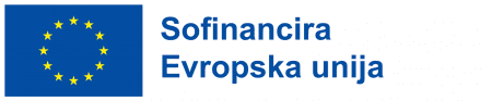 Logotip sofinanciranja evropske unije